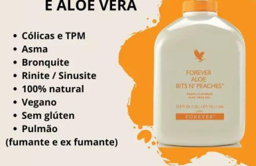 Aloe Bit's / Aloe Vera com Pêssego
